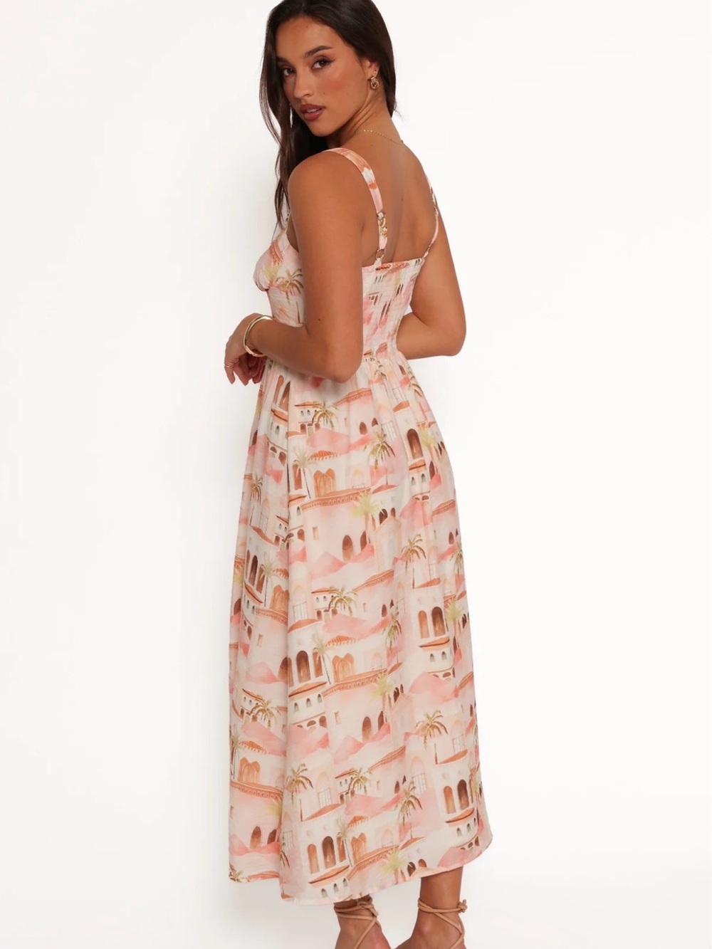 Petal & Pup Laurette Midi Dress NWT XS - Picture 3 of 6